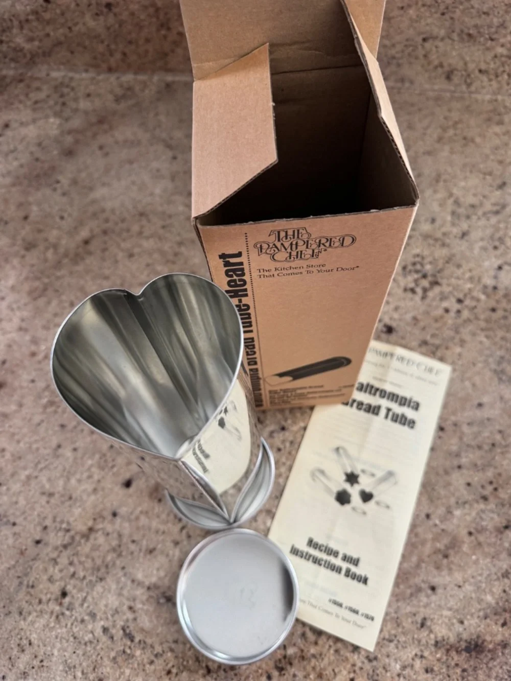Pampered Chef Valtrompia Bread Tubes -set of 3